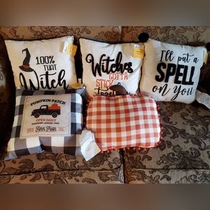 Fall/Halloween pillows